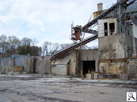 old cement factory being torn down